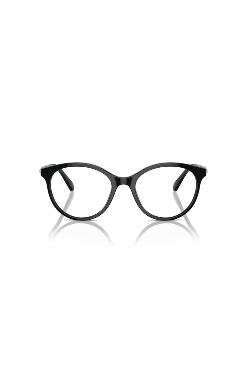 SWAROVSKI Black Round Eyeglasses for Women - Image 4